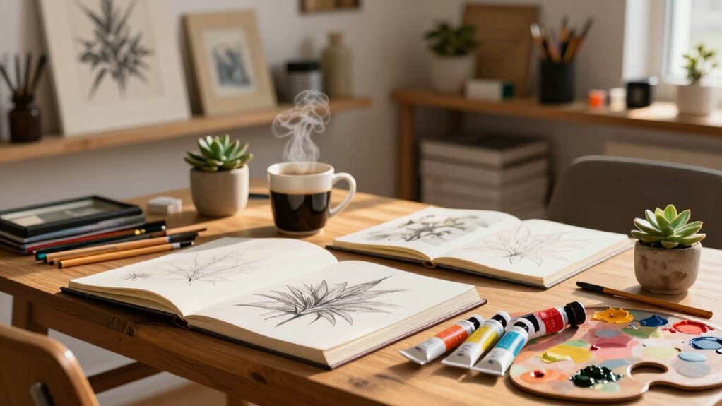 consistent routine fosters creative resilience
