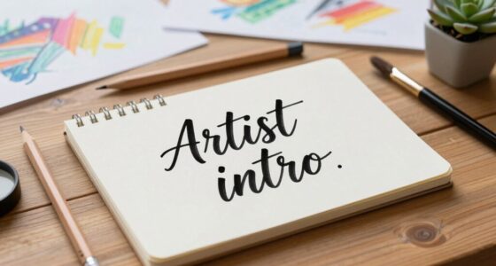 crafting concise artist introductions