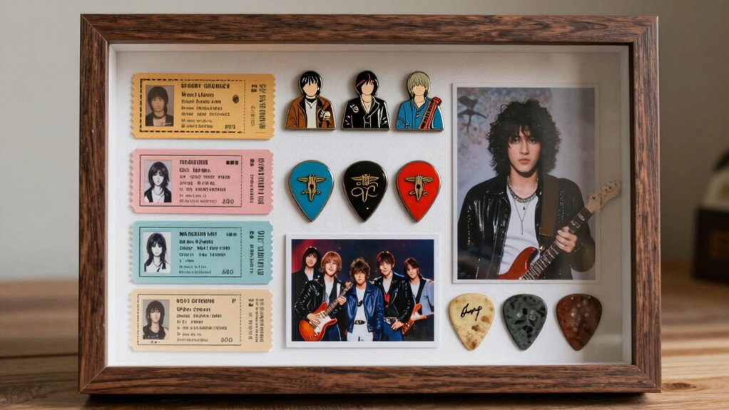custom band memorabilia display techniques