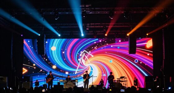 enhancing band visuals creatively