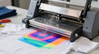 enhancing merch with heat press
