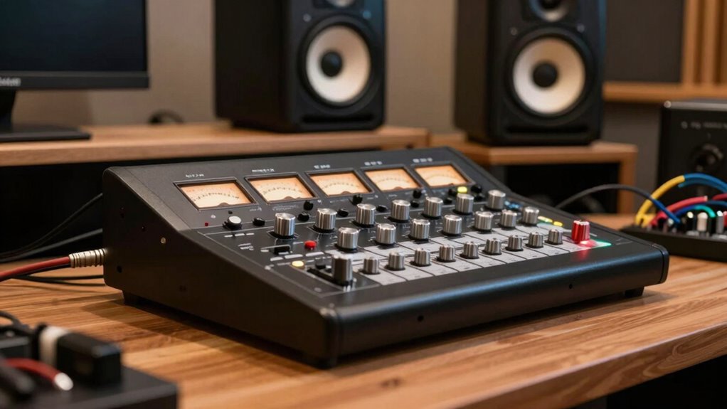 ergonomic integrated studio control