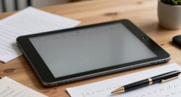 focused songwriting with e ink