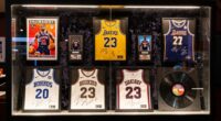 highlighting signed collectibles effectively
