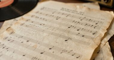 limited edition lyric sheets