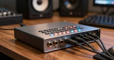 monitoring gain setting