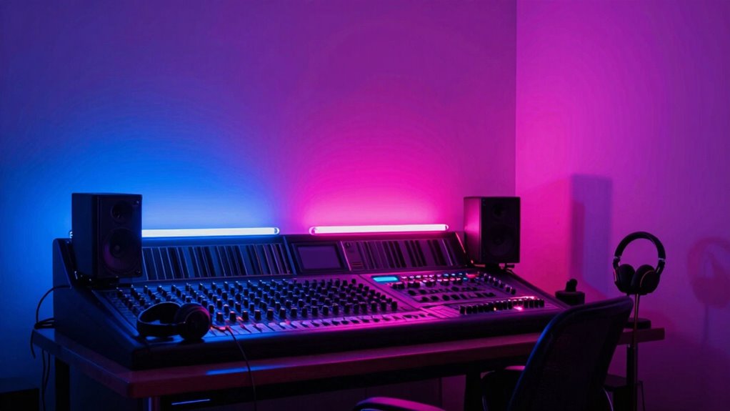 neon lights define artistic identity