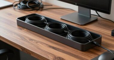 organized cables enhance professionalism
