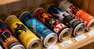 proper poster storage methods