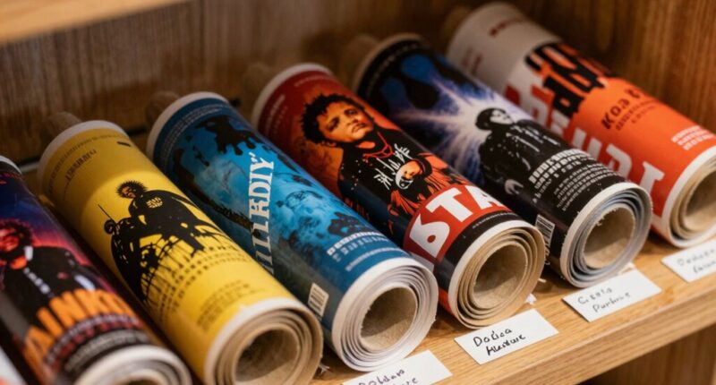 proper poster storage methods