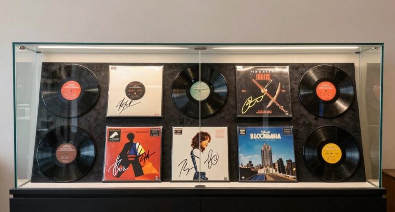 protective display for records