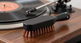 protects vinyl from static