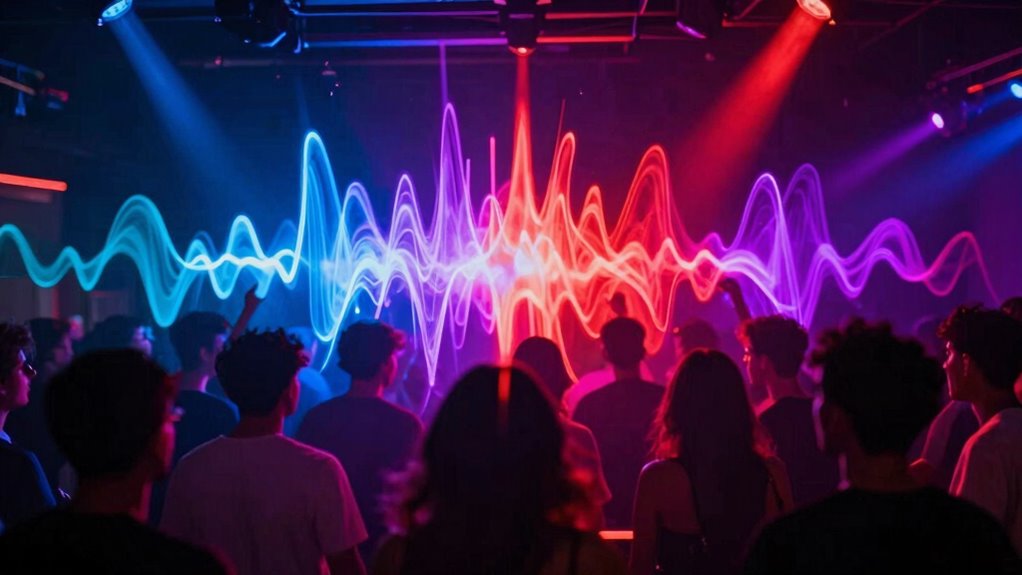 rhythmic patterns and sound design