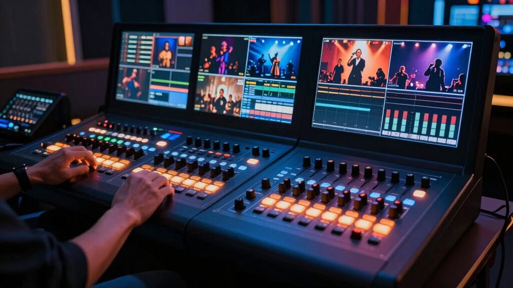 seamless live broadcast control