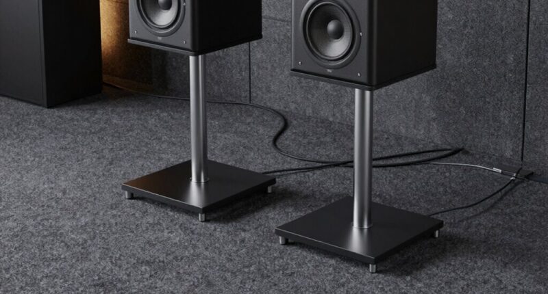 upgrade speaker stands first