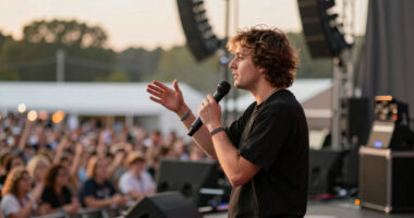 Noah Kahan Asks Concertgoers Not To Shit In Their Seats