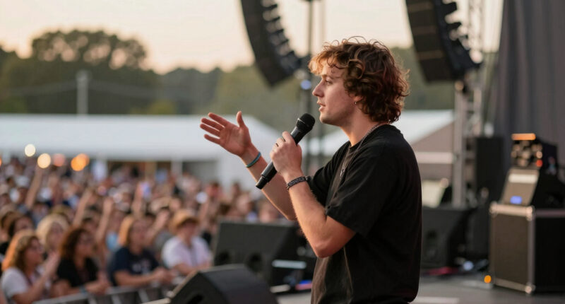 Noah Kahan Asks Concertgoers Not To Shit In Their Seats