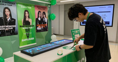 2026-27 BABYMONSTER WORLD TOUR [춤 (CHOOM)] IN SEOUL YOUR GREEN STEP 부스 운영 안내 - Weverse