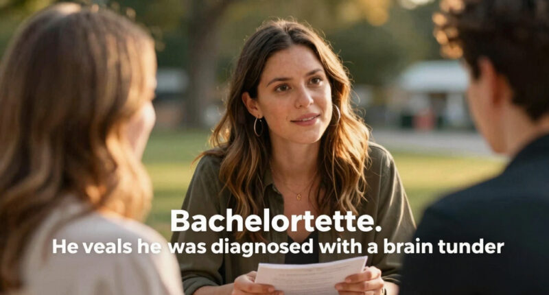 'Bachelorette' alum reveals he was diagnosed with a brain tumor