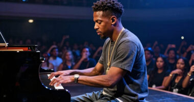 Blue Ivy Piano Jay Z Concert