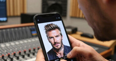 Cringe detail spotted in David Beckham photo