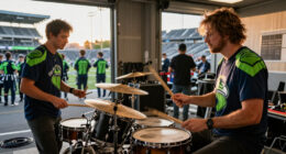 Tool’s Danny Carey And The Cult’s John Tempesta Perform With Seattle Seahawks Drumline: Watch