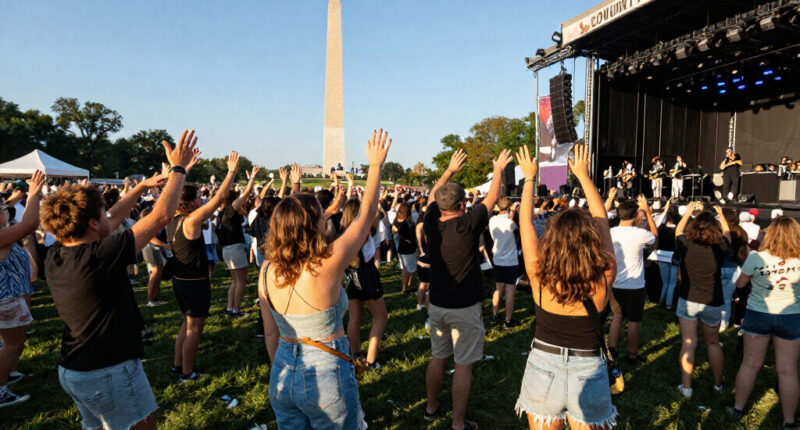 Turnstile Draw 60,000 Fans To Washington Monument, Raise Over $220,000 For Humanitarian Aid
